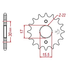 Pignon TT Esjot Lightweight Pignon TT Esjot Lightweight
