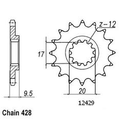 Pignon TT Esjot Pignon TT Esjot
