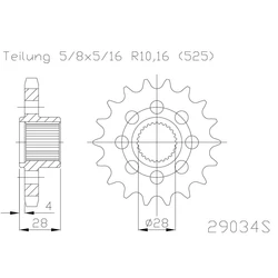 Pignon Esjot Lightweight Pignon Esjot Lightweight