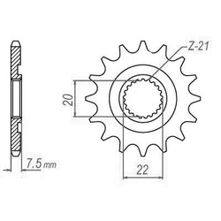 Pignon TT Esjot Lightweight Pignon TT Esjot Lightweight