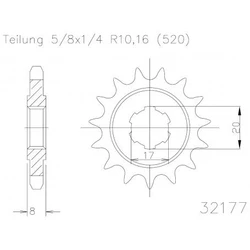 Pignon TT Esjot Pignon TT Esjot