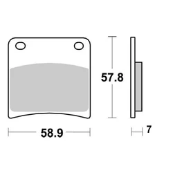 Plaquette Sifam Métal Fritté Plaquette Sifam Métal Fritté