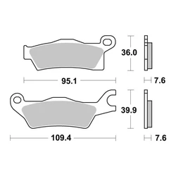 Plaquette Sifam Métal Fritté Plaquette Sifam Métal Fritté
