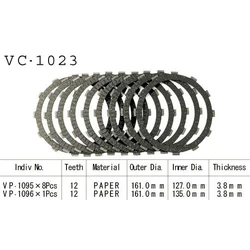 Kit Disques d'Embrayage Garnis Cbr1100 Xx 1997/1998 Kit Disques d'Embrayage Garnis Cbr1100 Xx 1997/1998