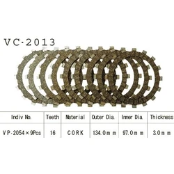 Kit Disques d'Embrayage Garnis Yzf 600 R 1995/1996 Kit Disques d'Embrayage Garnis Yzf 600 R 1995/1996