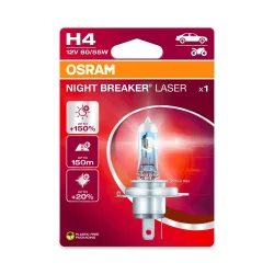 Ampoule H4 Night Breaker - 12V 60/55W P43t Ampoule H4 Night Breaker - 12V 60/55W P43t