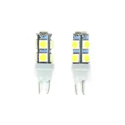 Ampoules de Clignotants Wedge 13 LED 10W 12V - T10 W2.1x9.5D SMD 5050 Ampoules de Clignotants Wedge 13 LED 10W 12V - T10 W2.1x9.5D SMD 5050