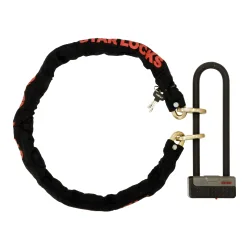 Antivol U 100x290 + Chaine 120 Antivol U 100x290 + Chaine 120