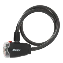 Antivol vélo câble à LED Antivol vélo câble à LED