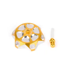 Bouchon de Réservoir Kawasaki Anodisé Jaune Bouchon de Réservoir Kawasaki Anodisé Jaune