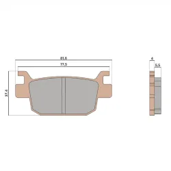 BRAKE PADS MHR SYNT ( Non homologués) BRAKE PADS MHR SYNT ( Non homologués)