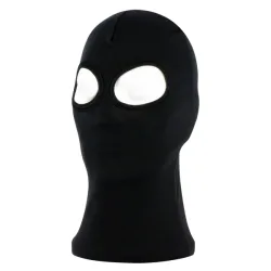 Cagoule Soie Noire (2 yeux) Cagoule Soie Noire (2 yeux)