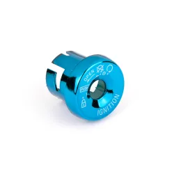 Capuchon de Contacteur à Clé Bleu Adaptable Ovetto, Nitro Capuchon de Contacteur à Clé Bleu Adaptable Ovetto, Nitro