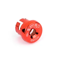 Capuchon de Contacteur à Clé Rouge Adaptable Ovetto, Nitro Capuchon de Contacteur à Clé Rouge Adaptable Ovetto, Nitro