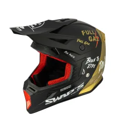 Casque Cross BLUR S818 FullGaz XS Casque Cross BLUR S818 FullGaz XS