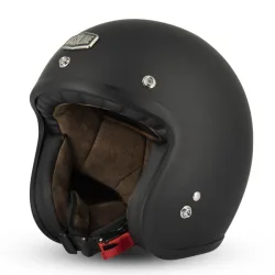 Casque Jet Cafe Racer S250 Noir Mat Casque Jet Cafe Racer S250 Noir Mat