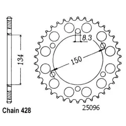 Couronne 125 Kmx 86-99 Couronne 125 Kmx 86-99