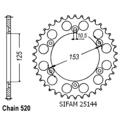 Couronne 600 Xr 91-01 Acier Couronne 600 Xr 91-01 Acier