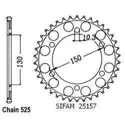 Couronne 850 Trx 96-98 Couronne 850 Trx 96-98