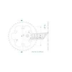 Couronne Acier 42 Dents Couronne Acier 42 Dents