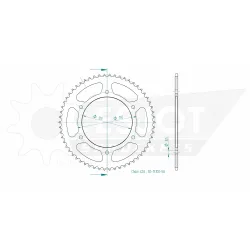Couronne Acier 58 Dents Couronne Acier 58 Dents