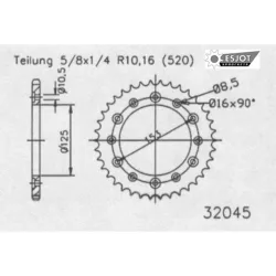 Couronne Acier TT Esjot Ultralight Couronne Acier TT Esjot Ultralight