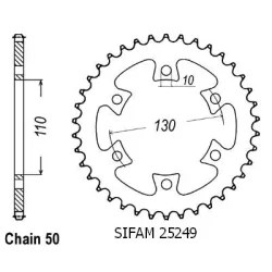 Couronne Bombardier Ds650 04- Couronne Bombardier Ds650 04-