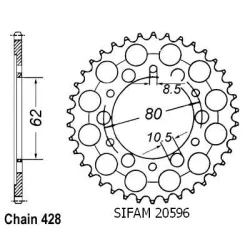 Couronne Dt 125 E 78-79 Couronne Dt 125 E 78-79