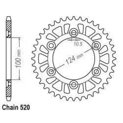 Couronne Ducati 600 Super Spor