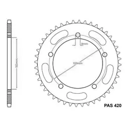 Couronne Gilera 50 Eaglet 98 P Couronne Gilera 50 Eaglet 98 P