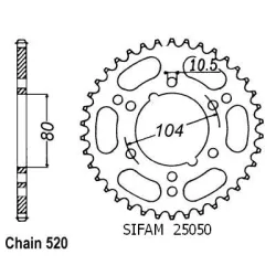 Couronne Gpz 400 (Ps49) 84-87