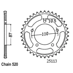 Couronne Gs 500 E 88-98