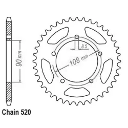Couronne Mz 660 Skorpion 95-02 Couronne Mz 660 Skorpion 95-02
