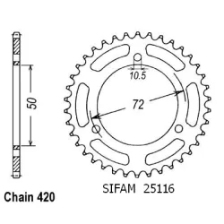 Couronne Nsr 50 89-94 Couronne Nsr 50 89-94