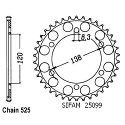 Couronne Rc45 Rvf 750 R 94-98