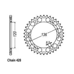 Couronne Tzr 125 Belgarda Couronne Tzr 125 Belgarda