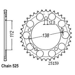 Couronne Vt 750 C Shadow 97-00