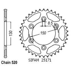 Couronne Yamaha Couronne Yamaha