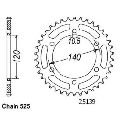 Couronne Zr-7 750 99 Couronne Zr-7 750 99