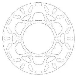 Disque de Frein Kawasaki KX80/85 Disque de Frein Kawasaki KX80/85