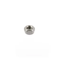Ecrou Nylstop M5x4 - Argent - 10 pcs