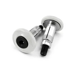 Embouts de guidon - Blanc Embouts de guidon - Blanc