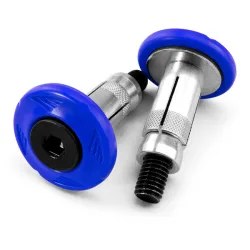 Embouts de guidon - Bleu Embouts de guidon - Bleu