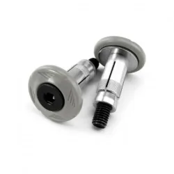 Embouts de guidon - Gris Embouts de guidon - Gris