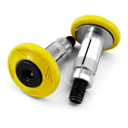Embouts de guidon - Jaune Embouts de guidon - Jaune