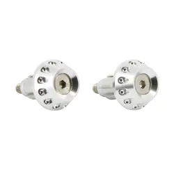 Embouts de Guidon Ø13 et 17 Couleur Aluminium Embouts de Guidon Ø13 et 17 Couleur Aluminium