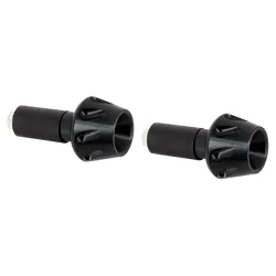 Embouts de Guidon Ø17 Couleur Noir Embouts de Guidon Ø17 Couleur Noir