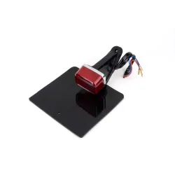Feu Arrière Cross Universel Avec Plaque Pvc Feu Arrière Cross Universel Avec Plaque Pvc