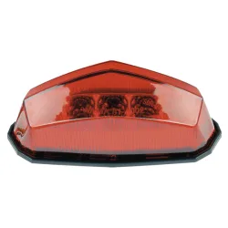 Feu Arrière Led Rouge :10 leds : 142 x 39mm : Profondeur 82 mm homologué Feu Arrière Led Rouge :10 leds : 142 x 39mm : Profondeur 82 mm homologué
