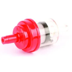 Filtre à Essence Rond Rouge Ø6mm Filtre à Essence Rond Rouge Ø6mm
